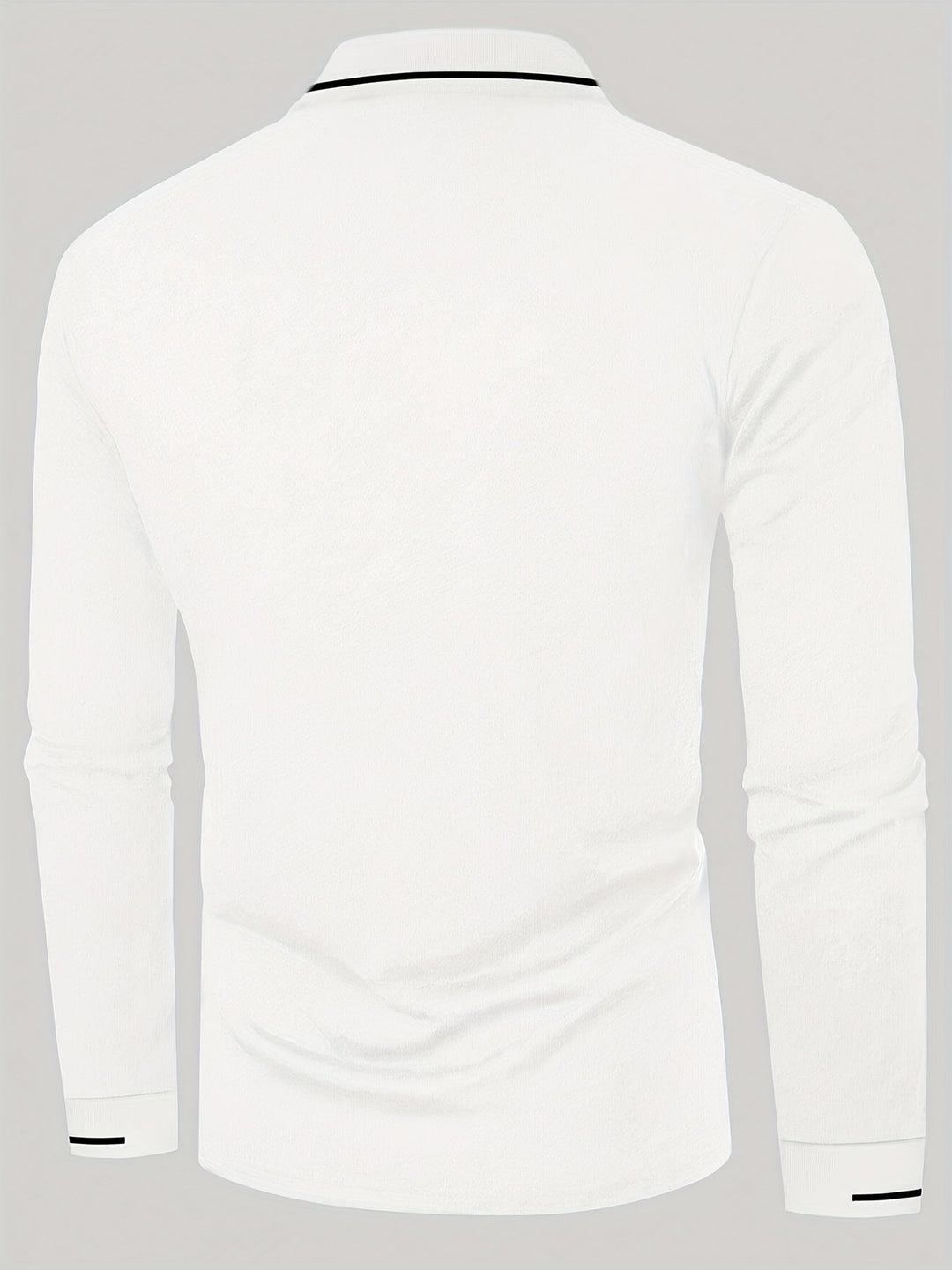Dalton | Refined Long-Sleeve Polo Shirt