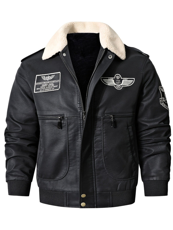 Cedric | Aviator Bomber Jacket