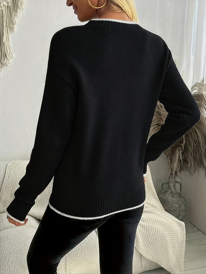 Holly | Snowflake Crewneck Jumper
