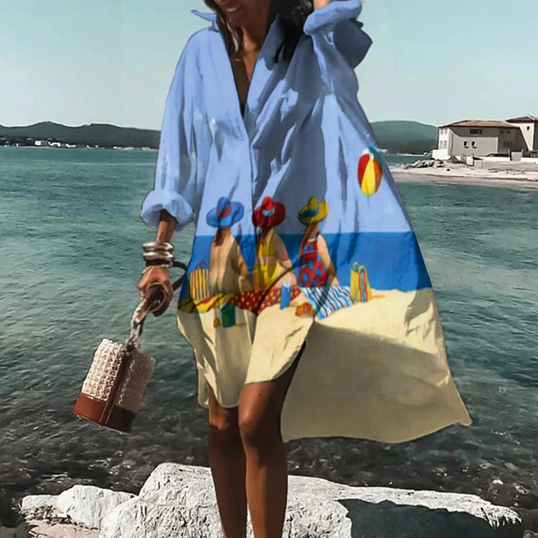 Eileen | Breezy Summer Shirt Dress