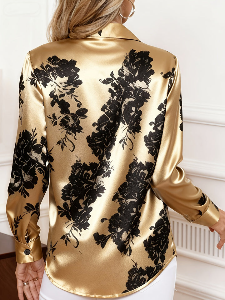 Cecily | Floral Elegant Blouse