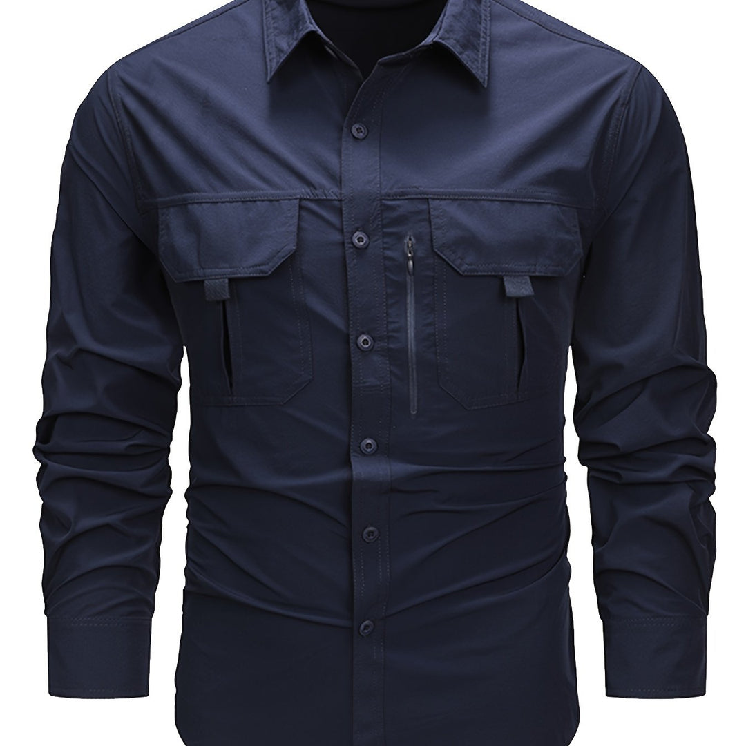 Duncan | Rugged Multi-Pocket Cargo Shirt