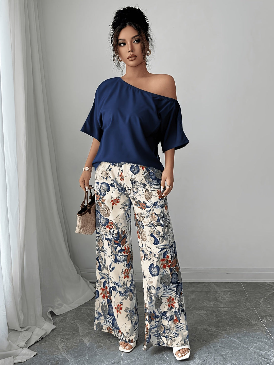 Estella | Off-Shoulder Two-Piece Set