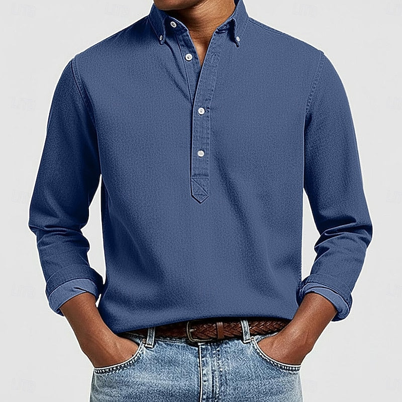 Colton | Casual Popover Shirt