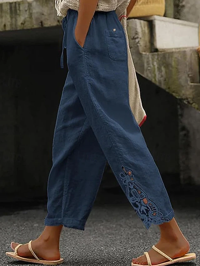 Rosalyn | Relaxed Cropped Trousers
