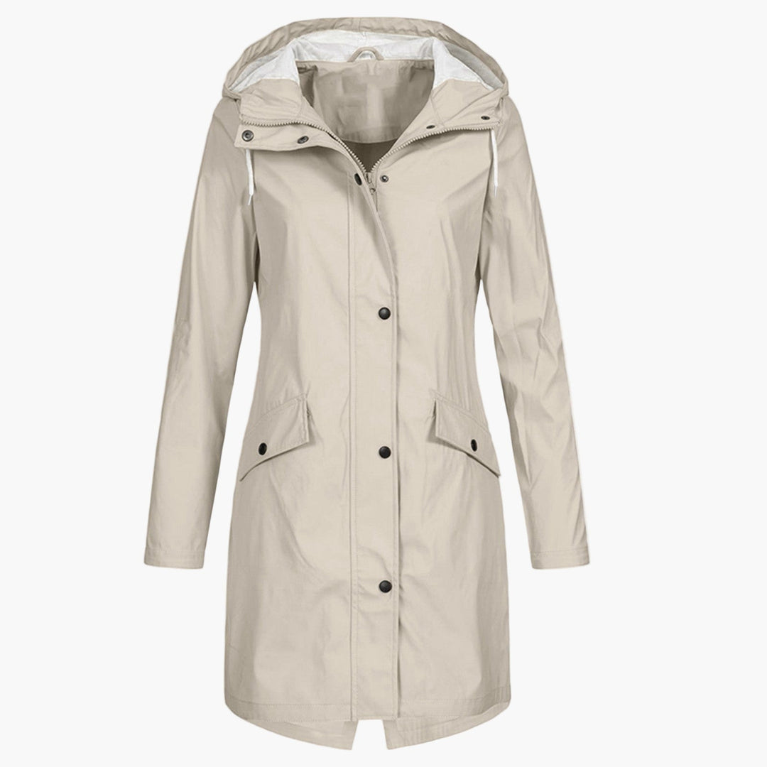 Helena | Hooded Waterproof Raincoat