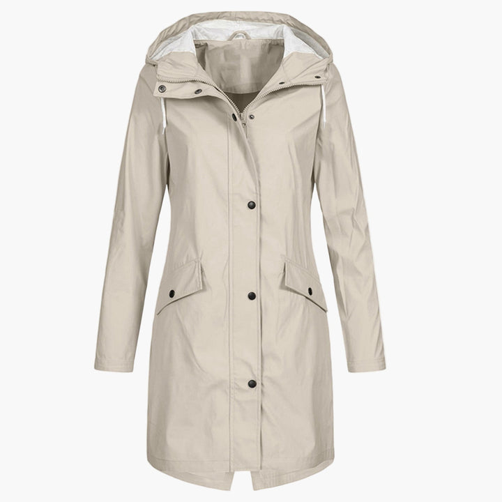 Helena | Hooded Waterproof Raincoat