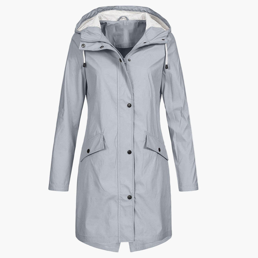 Helena | Hooded Waterproof Raincoat