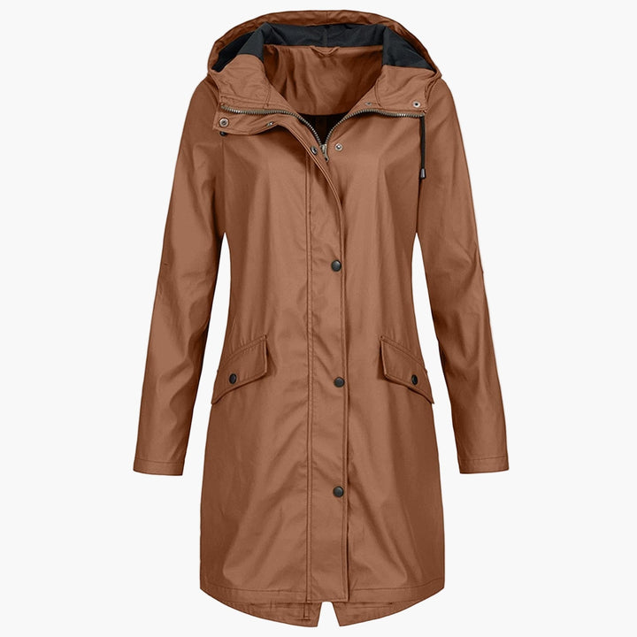 Helena | Hooded Waterproof Raincoat