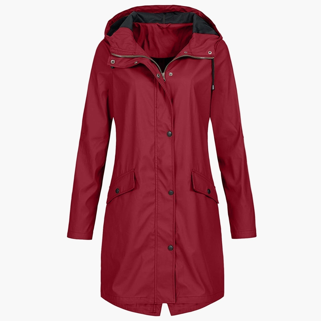 Helena | Hooded Waterproof Raincoat