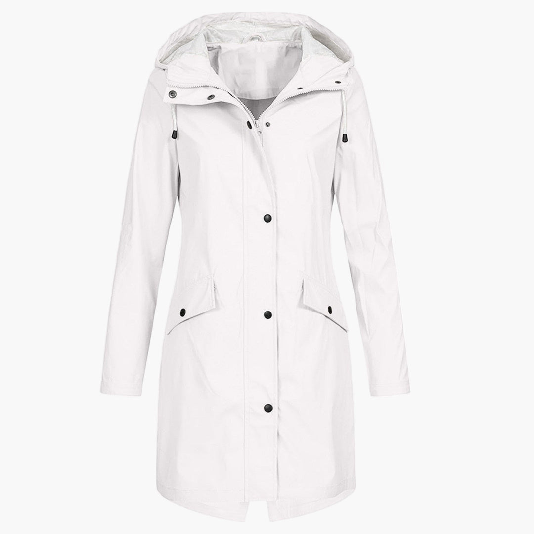 Helena | Hooded Waterproof Raincoat