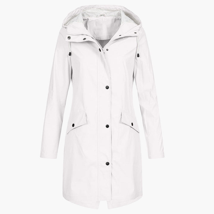 Helena | Hooded Waterproof Raincoat