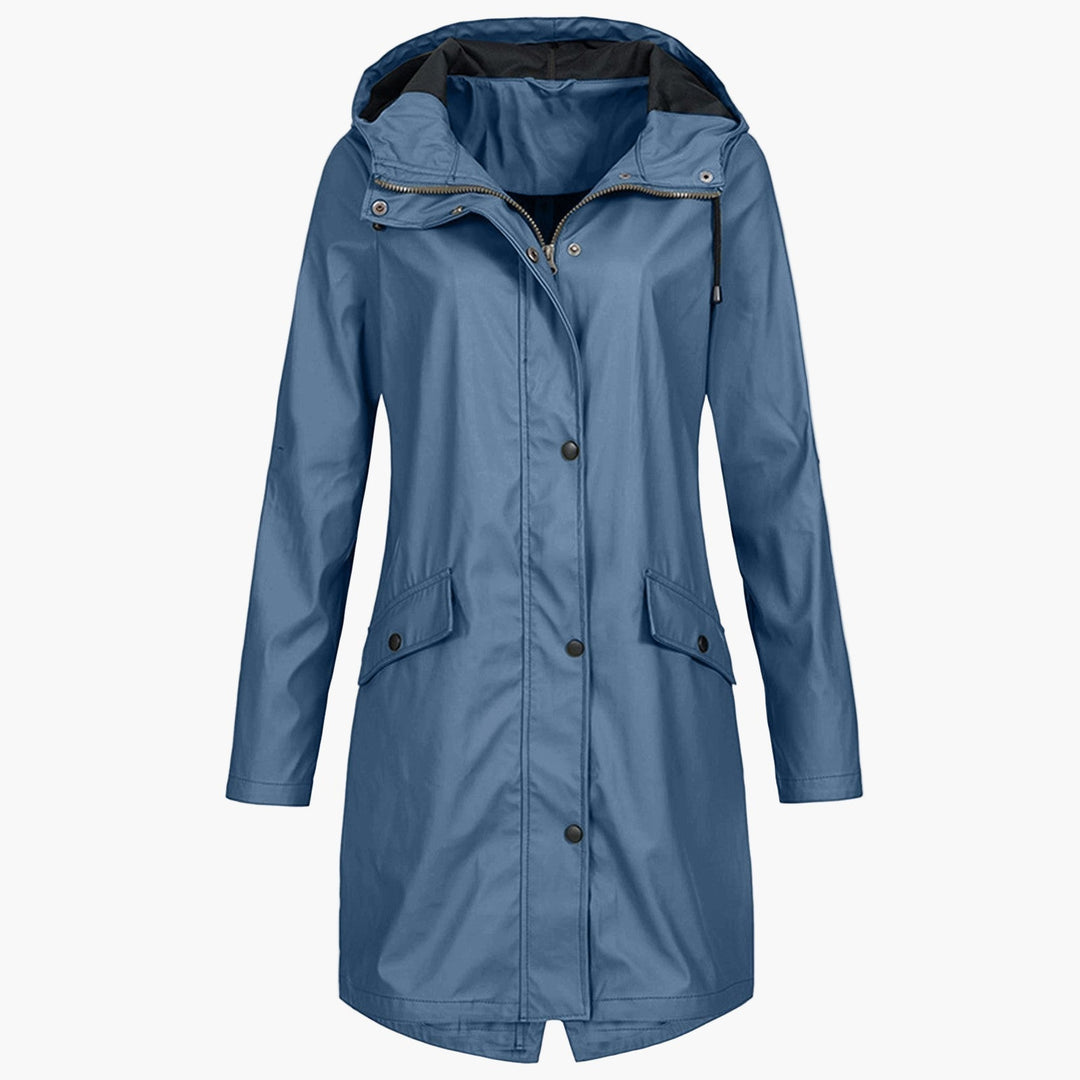 Helena | Hooded Waterproof Raincoat