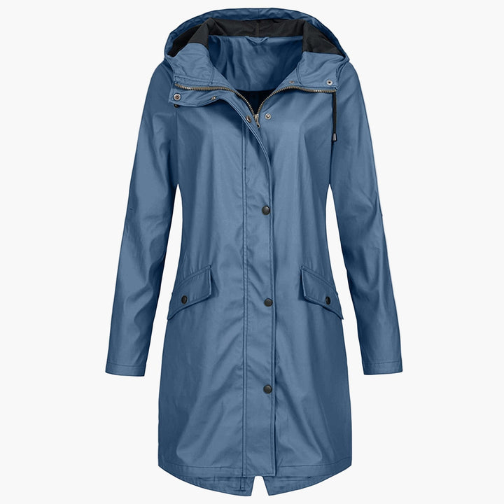 Helena | Hooded Waterproof Raincoat