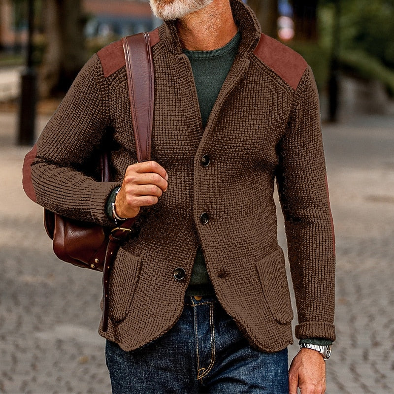 Archer | Textured Knit Cardigan