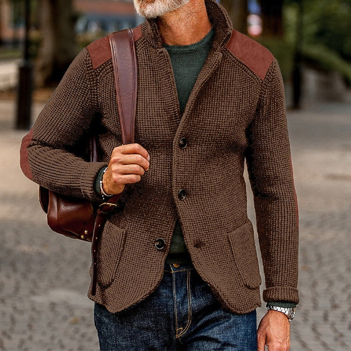 Archer | Textured Knit Cardigan