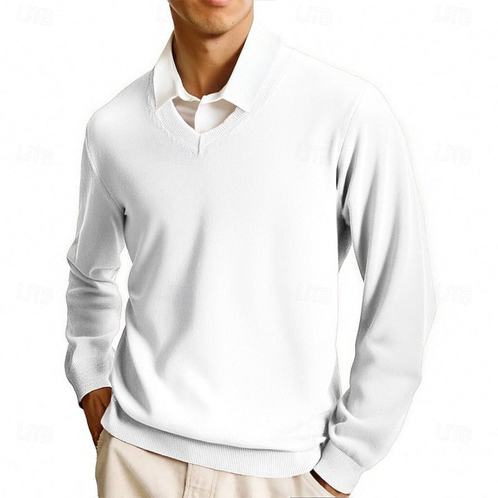 Clayton | Classic V-Neck Jumper