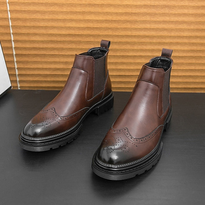 Alistair | Wingtip Chelsea Boots
