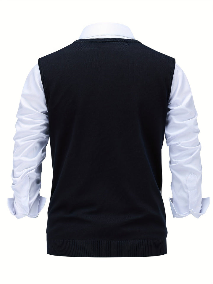 Chandler | Classic Argyle Jumper Vest