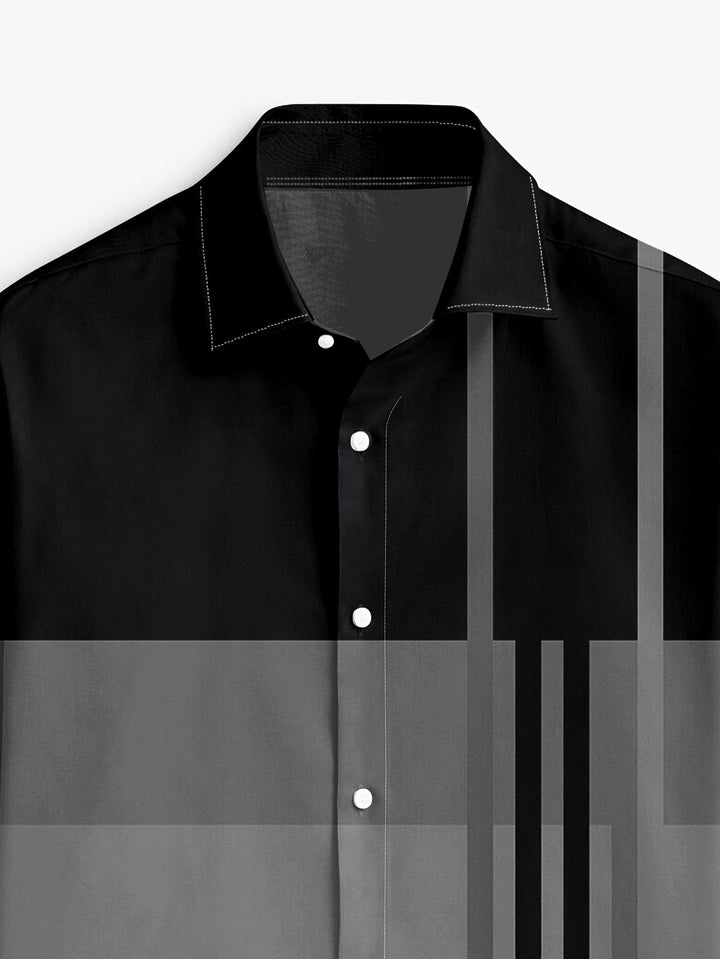 Rueben | Colour-Block Long-Sleeve Shirt