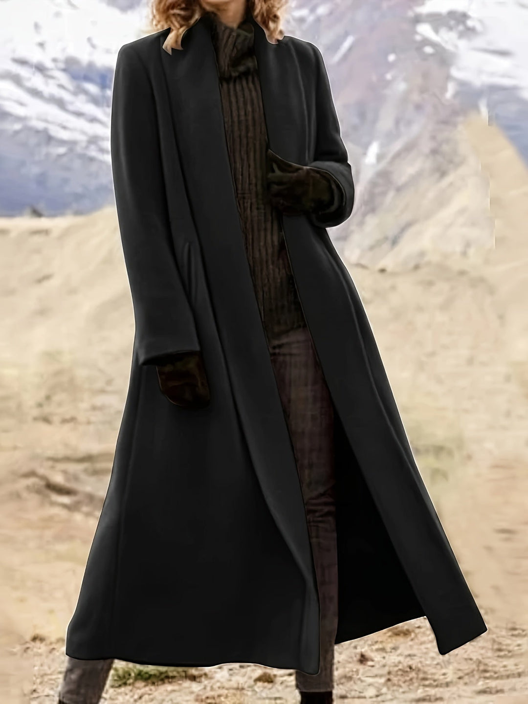 Cordelia | Elegant Longline Coat