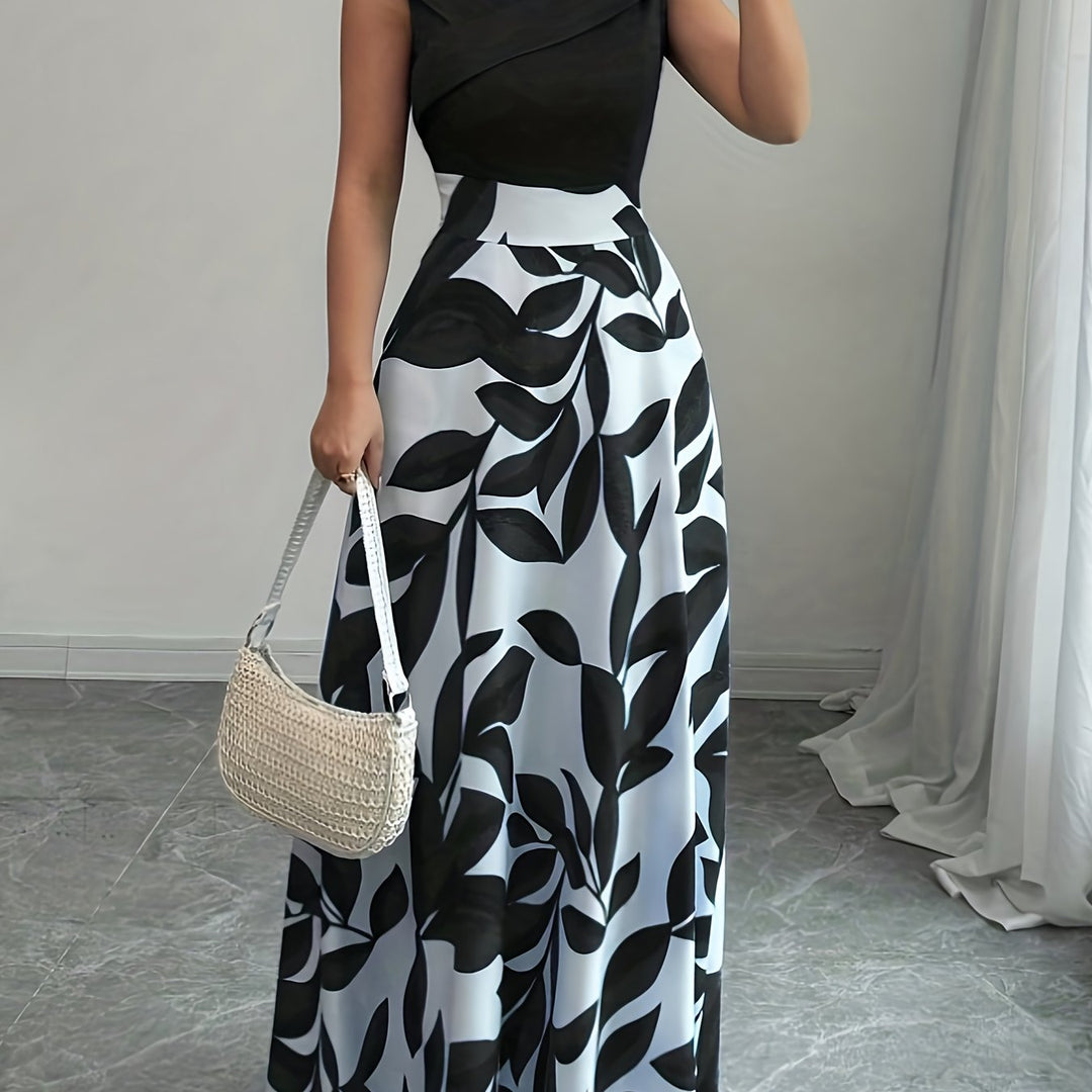 Lucille | Elegant Floral Maxi Dress