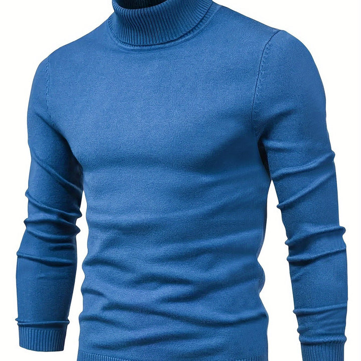 Malcolm | Classic Mock-Neck Jumper