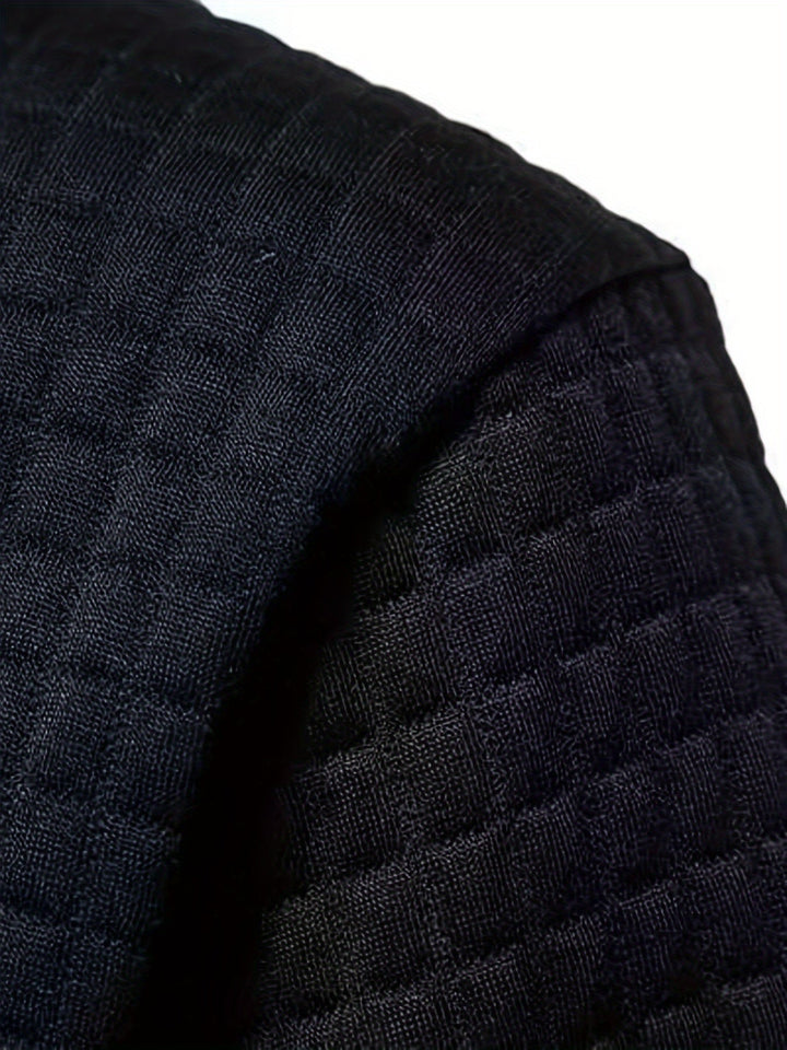 Thatcher | Textured Hooded Sweatshirt