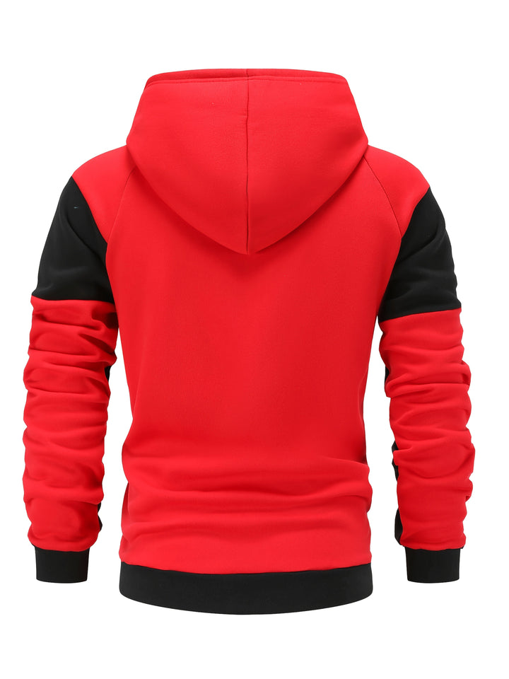 Bryce | colour Block Zip-Up Hooded Jacket