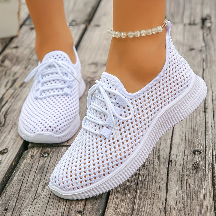 Marina | Airy Lace-Up Sneakers