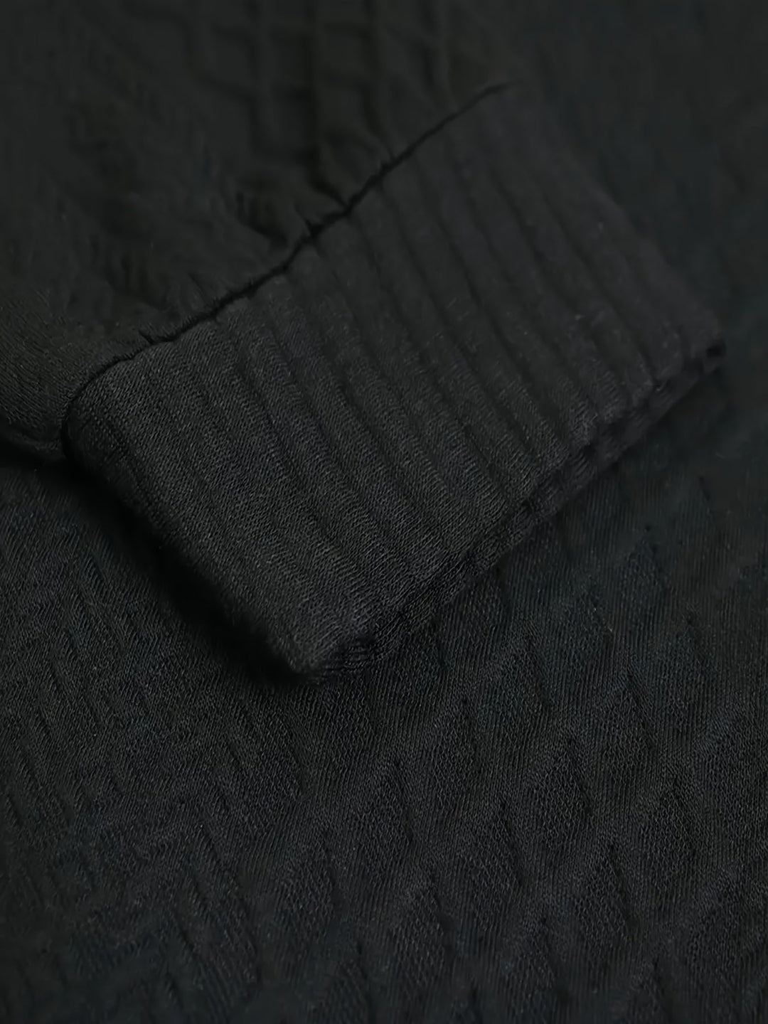 Ronan | Stand Collar Button Henley Jumper