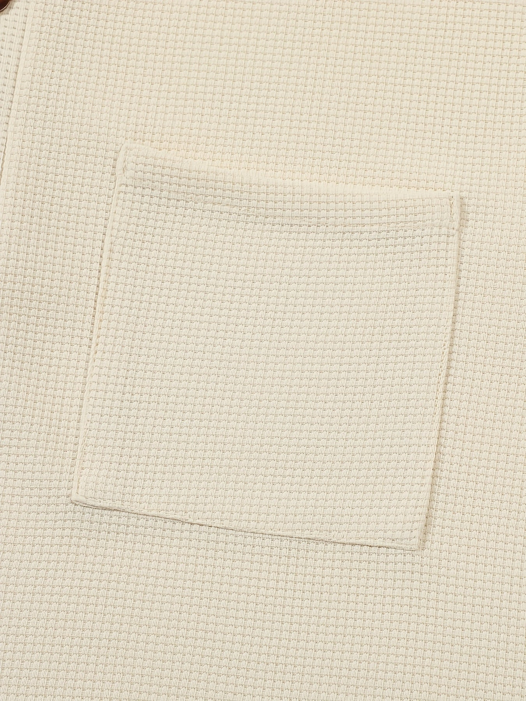 Jonathan | Textured Long Sleeve Henley Shirt