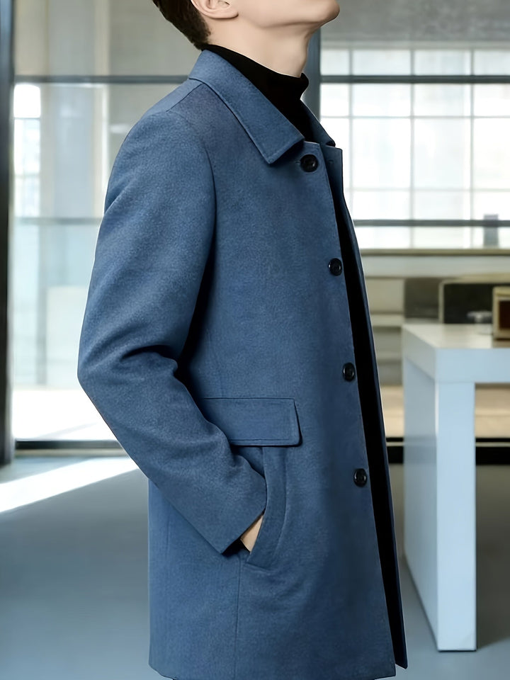 Gerard | Refined Single-Breasted Overcoat