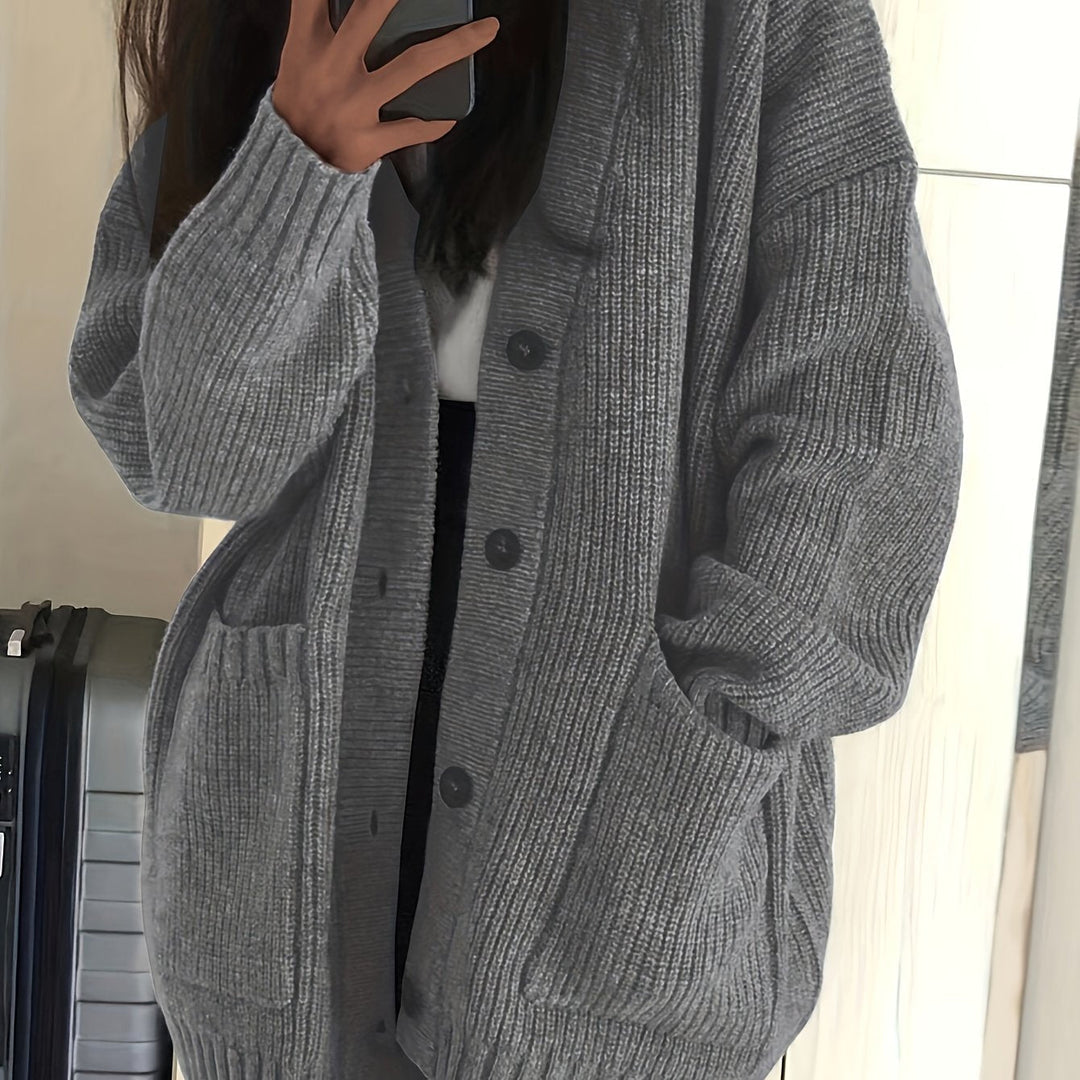 Maisie | Relaxed Button-Front Cardigan