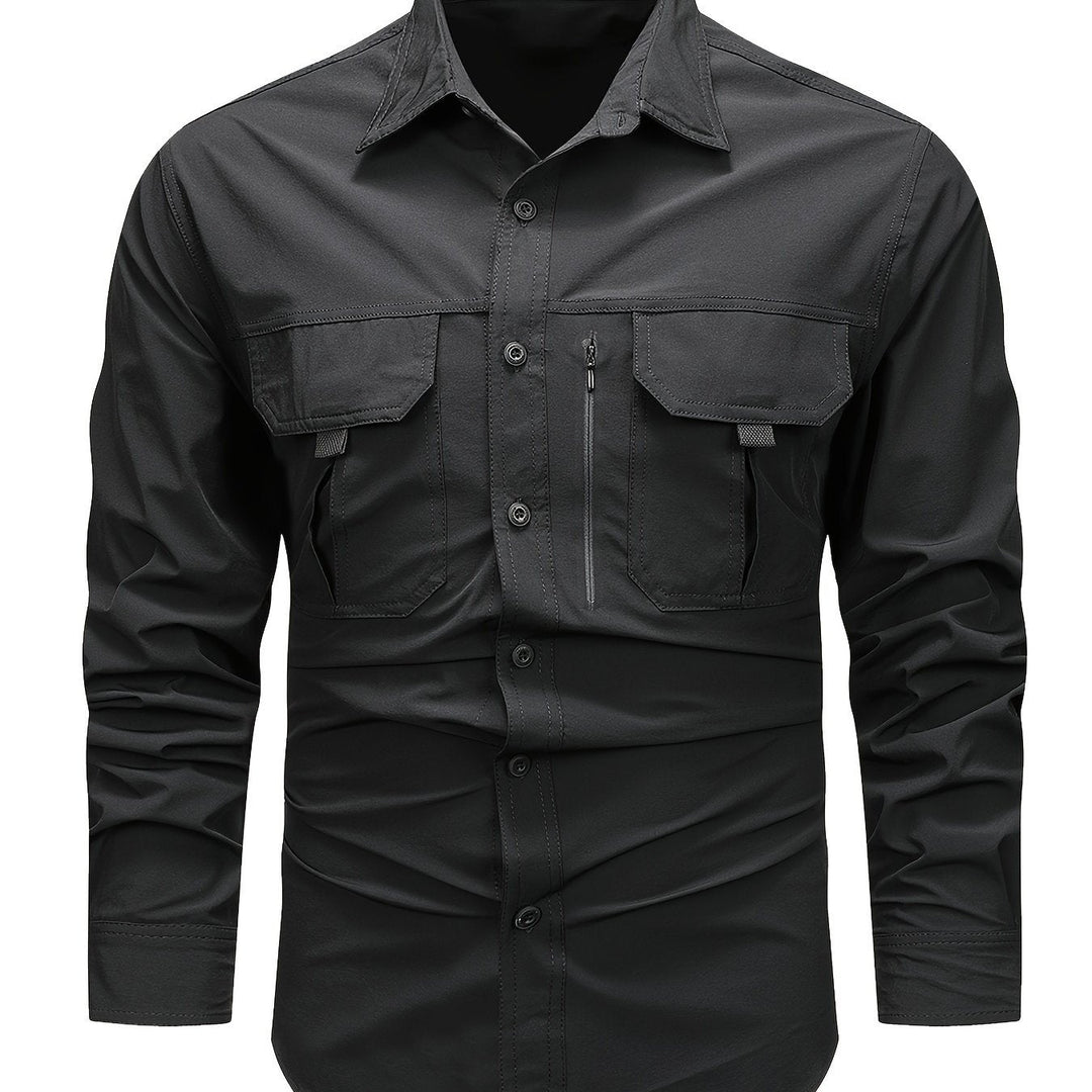 Duncan | Rugged Multi-Pocket Cargo Shirt