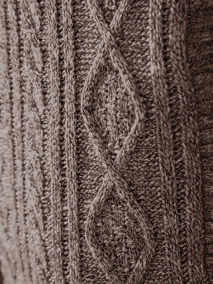 Walter | Textured Full-Zip Cardigan