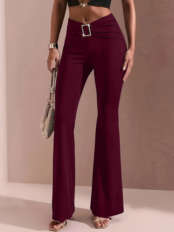 Rosemary | High-Waisted Flared Trousers