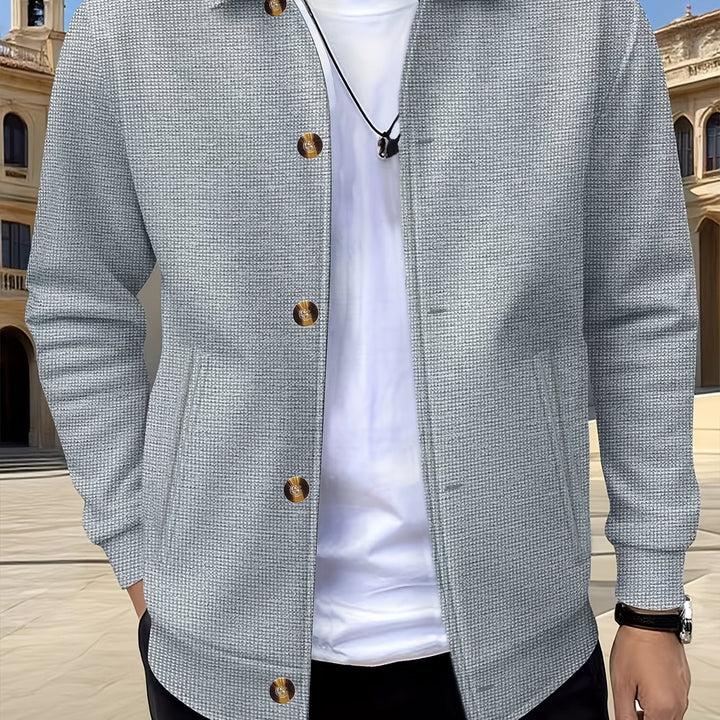 Foster | Textured Button-Up Jacket