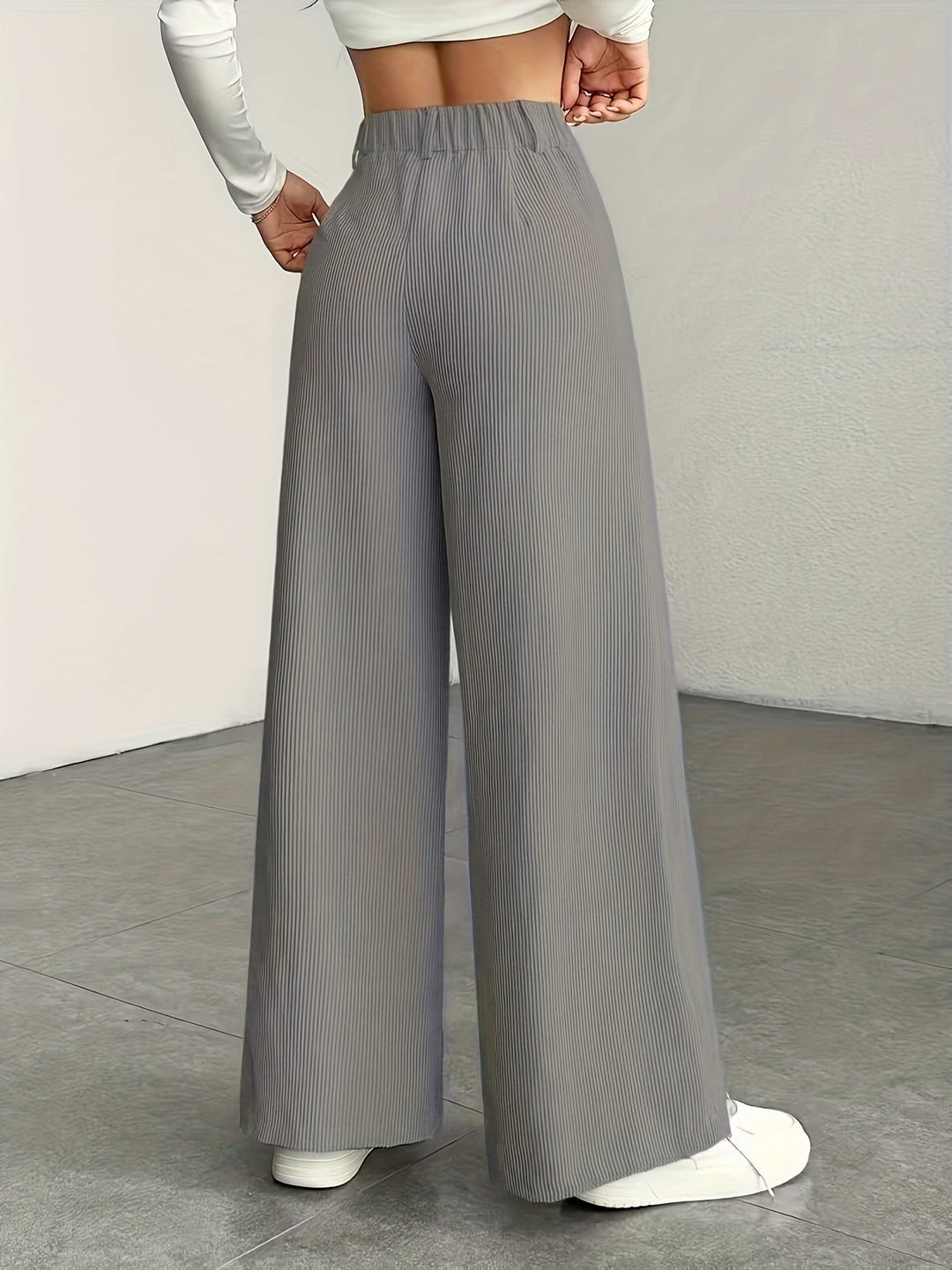 Kimberly | High-Waisted Wide-Leg Trousers