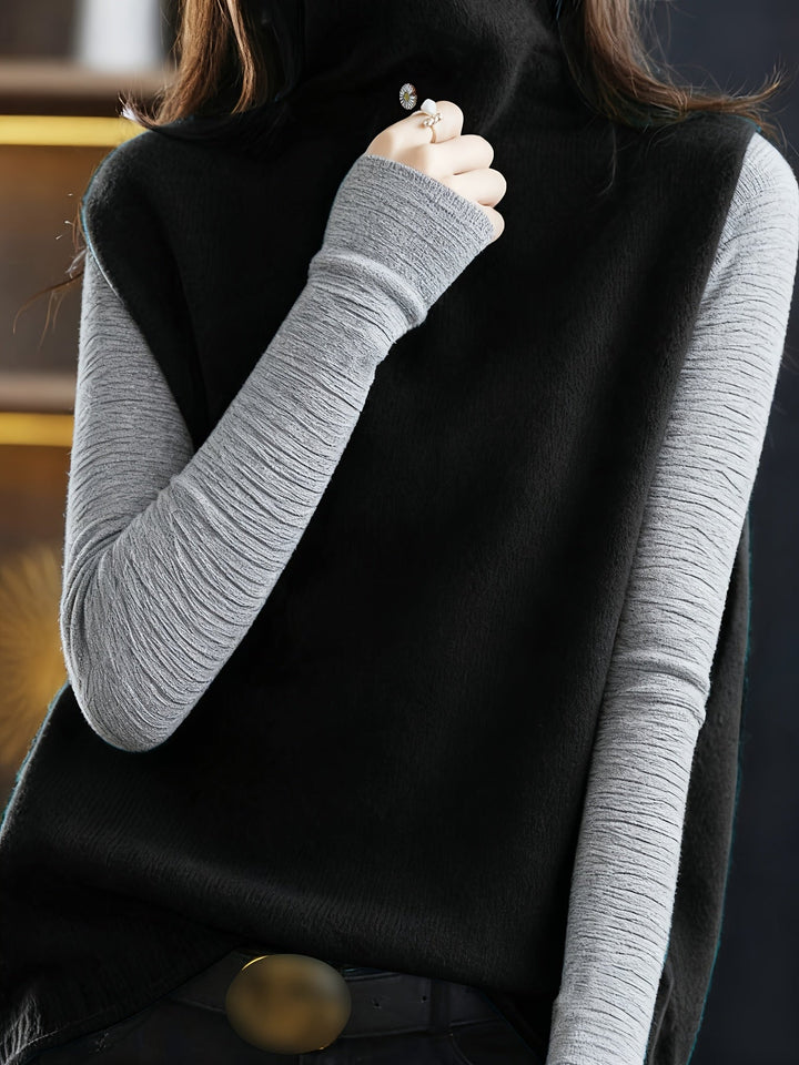 Giselle | Refined High-Neck Vest