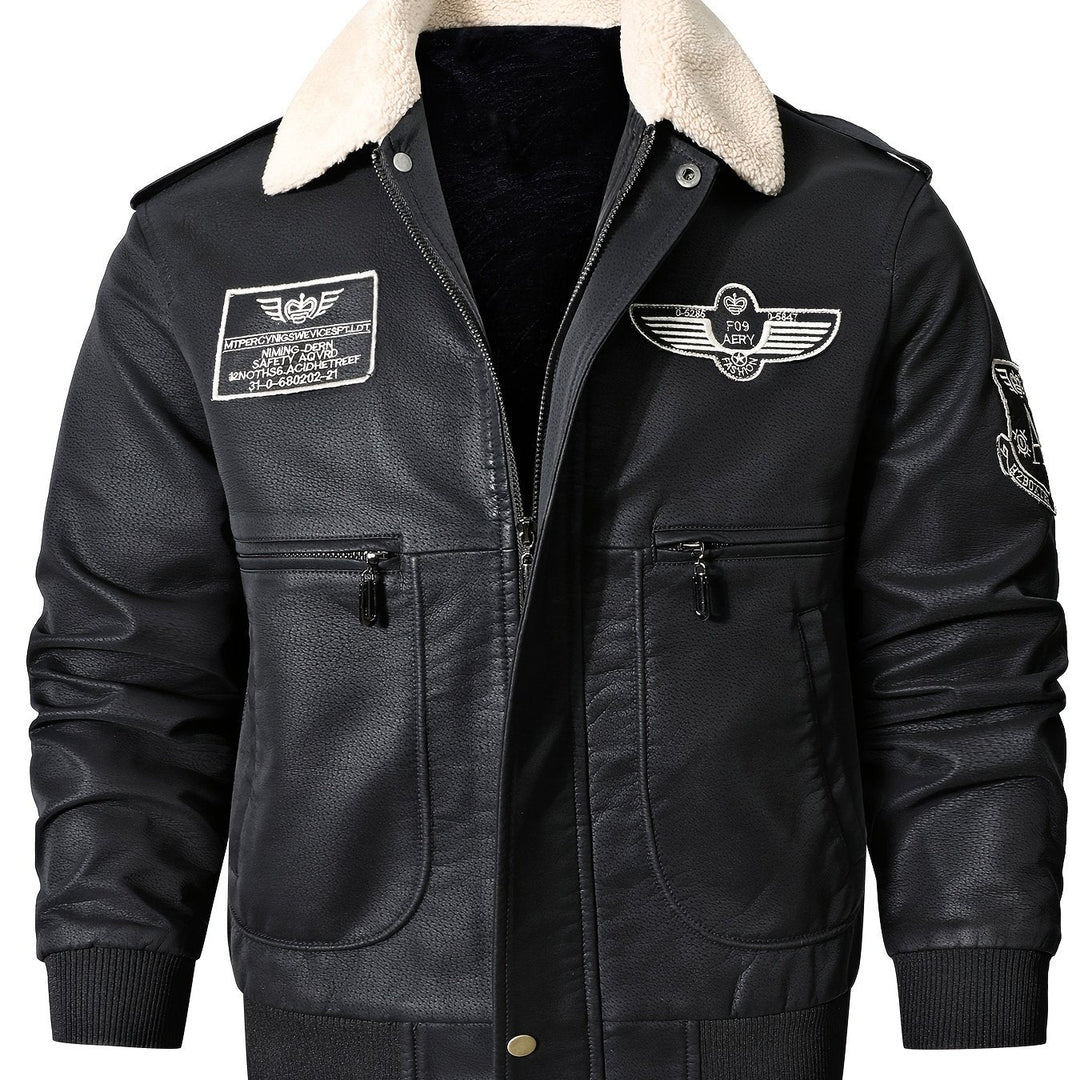 Cedric | Aviator Bomber Jacket