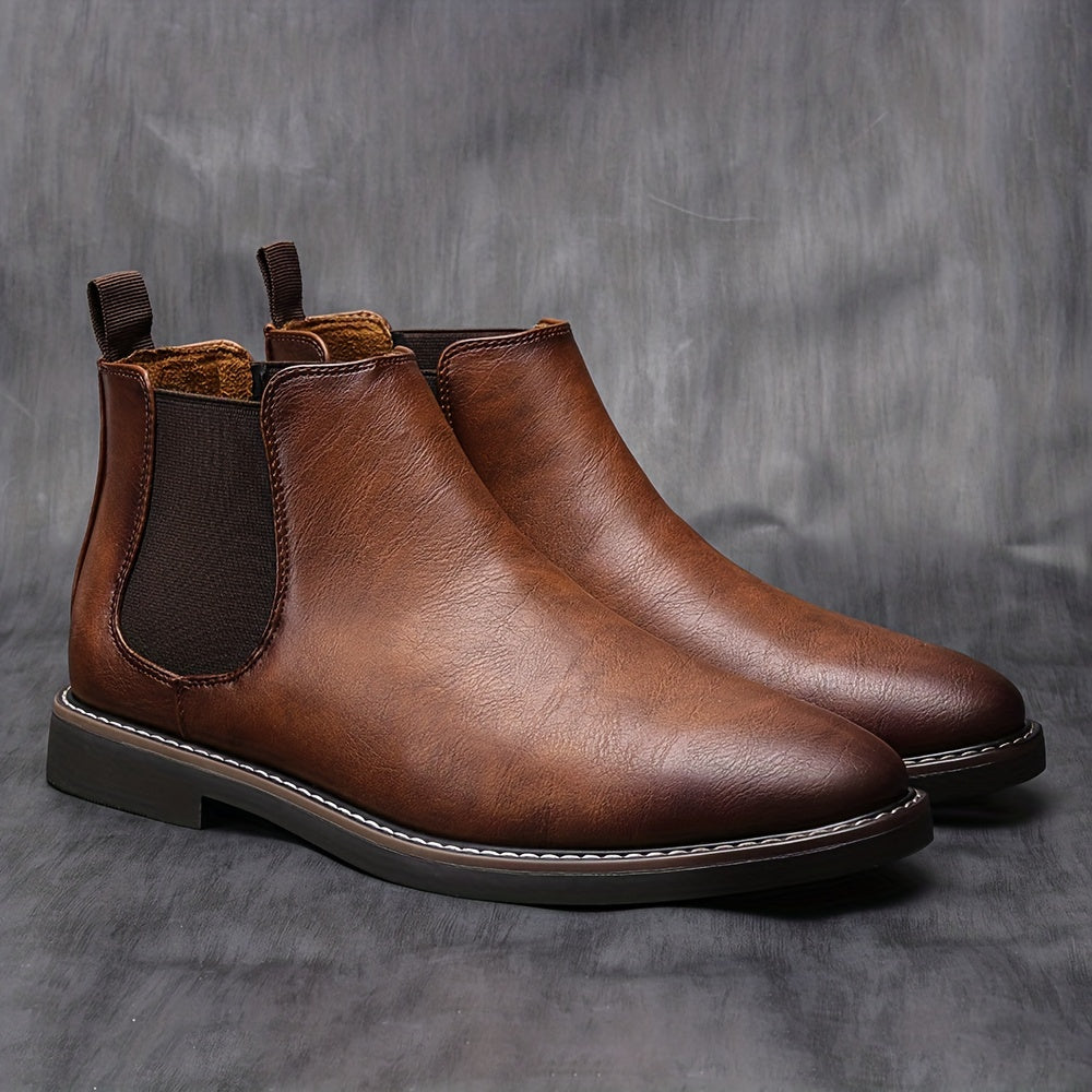Nelson | Refined Slip-On Chelsea Boots