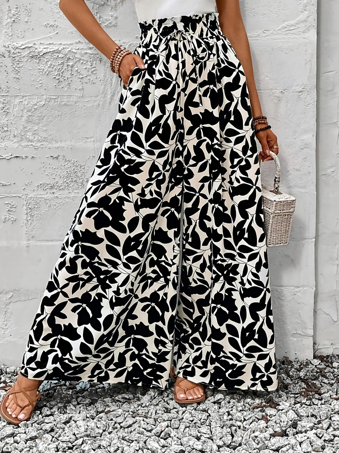 Lindsey | Flowing Wide-Leg Trousers