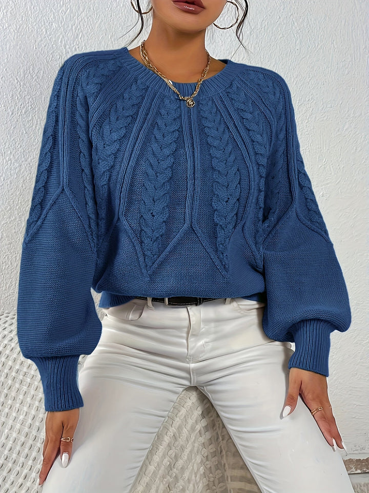 Eleanor | Relaxed Cable-Knit Jumper