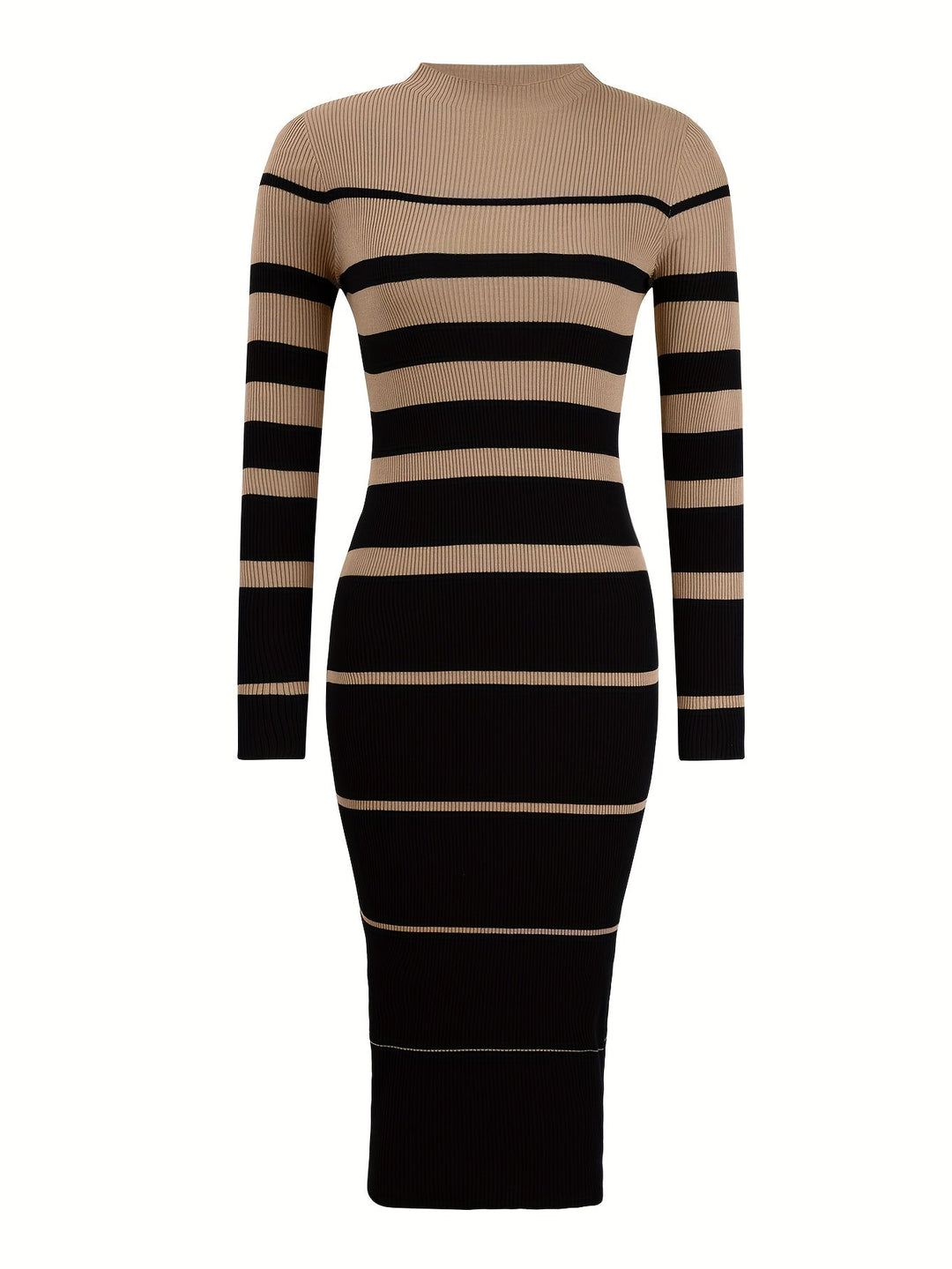 Farrah | Refined Striped Jumper Dress