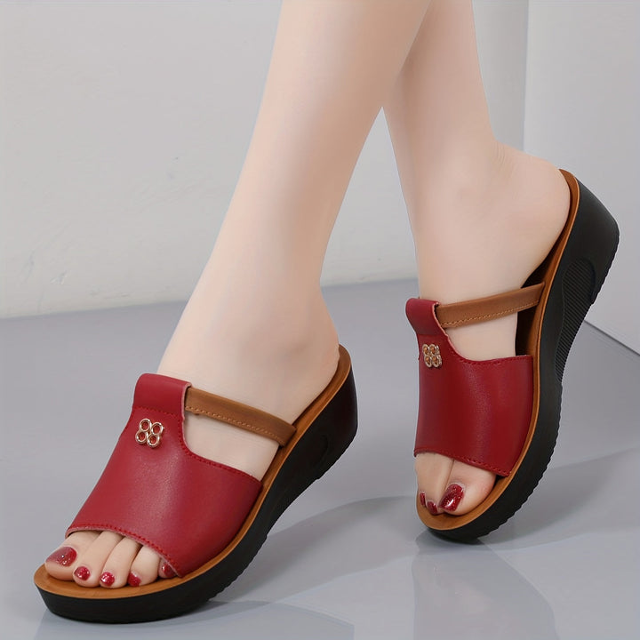 Eleanor | Comfort Wedge Sandals