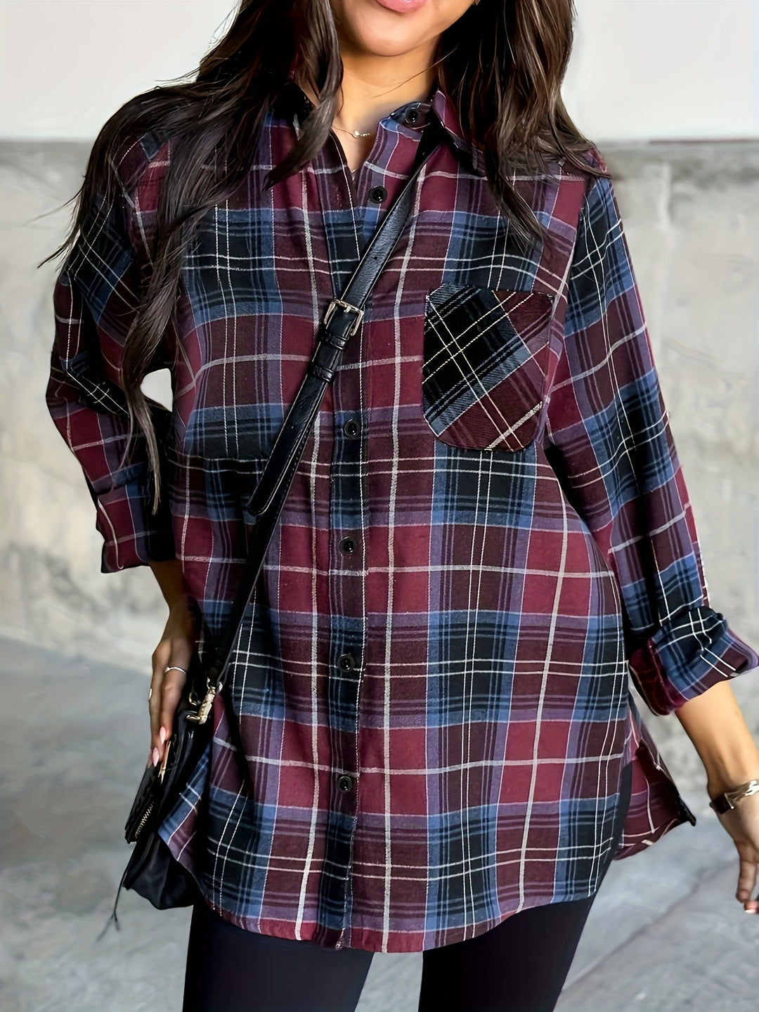 Marianne | Relaxed Checked Shirt