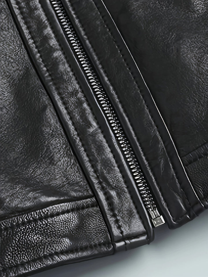 Bryson | Stand-Collar Moto Jacket