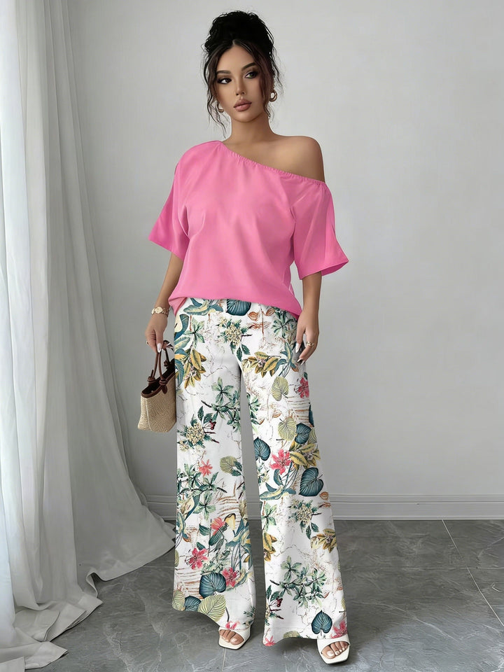 Estella | Off-Shoulder Two-Piece Set