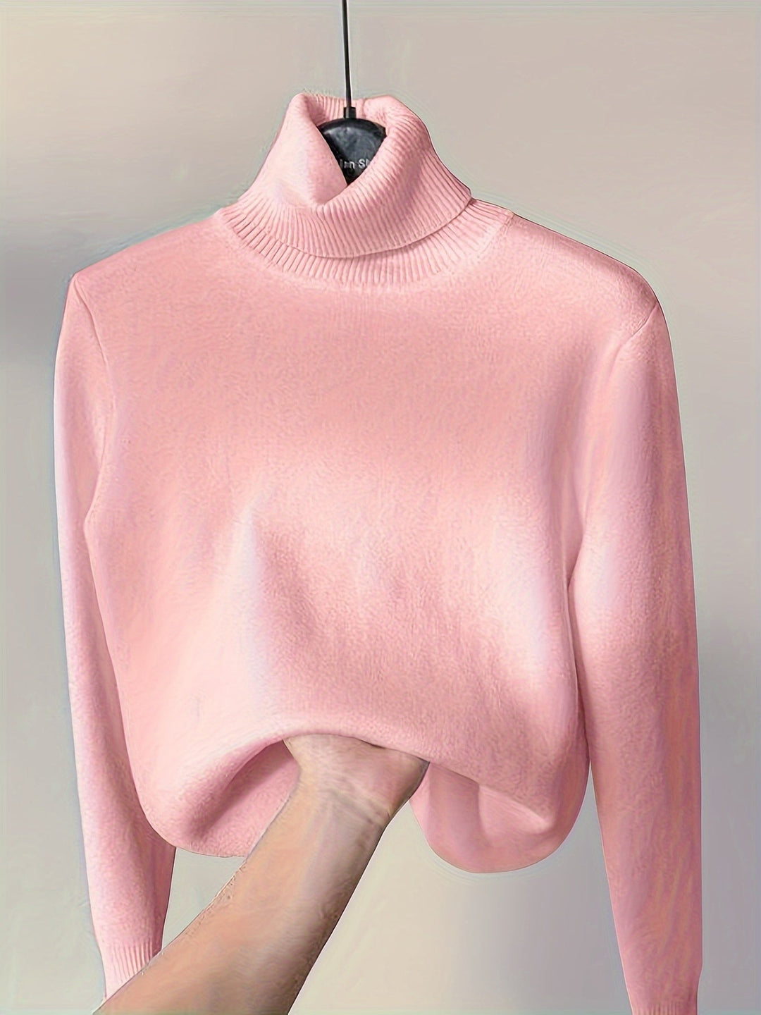 Selena | Cozy Lined High-Neck Jumper